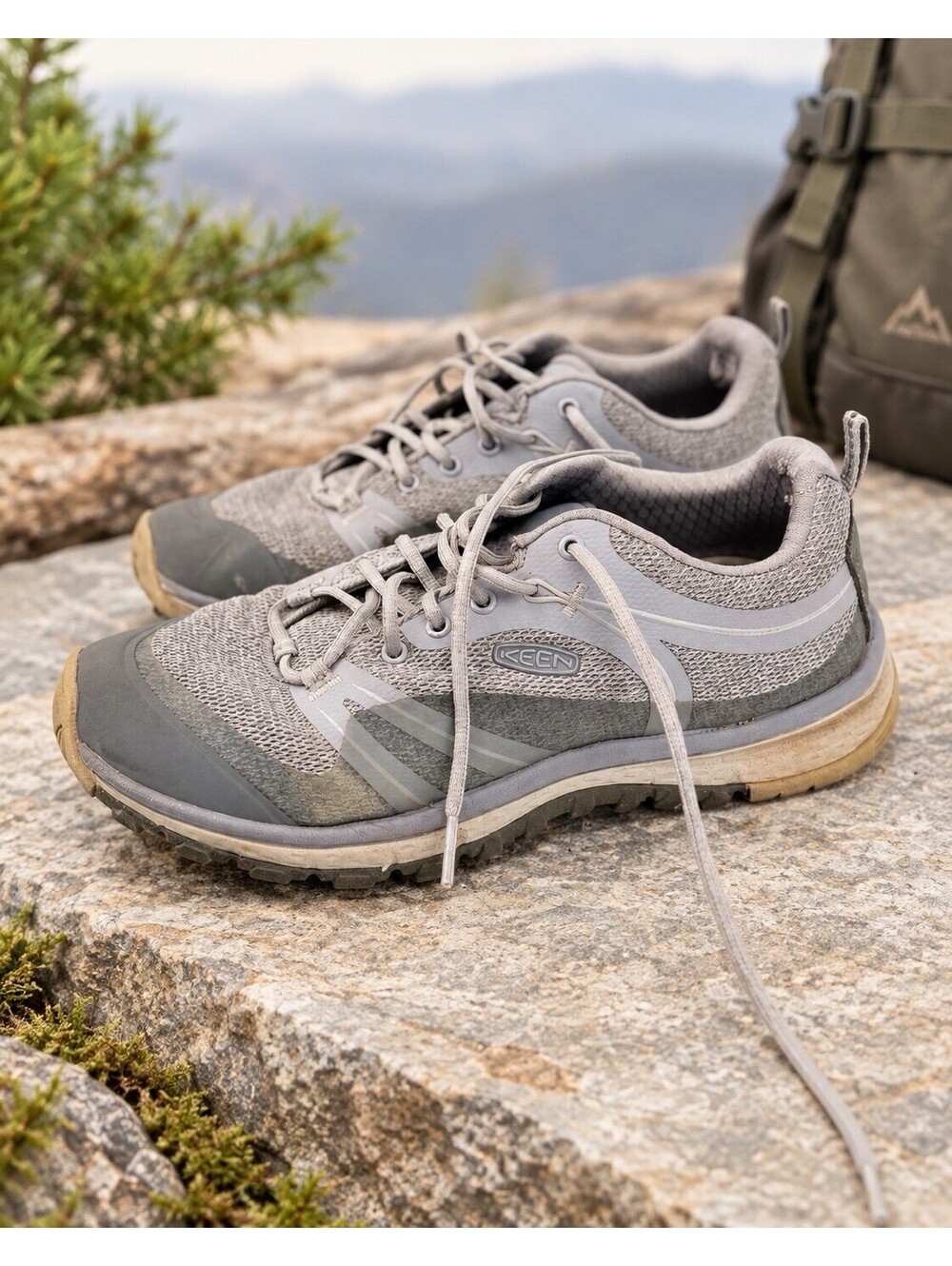 KEEN Terradora 1019361 Women’s 7.5 Gray Hiking Trail Shoes Dapple Gray Vapor